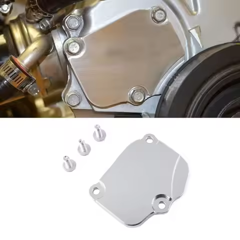 MUGE-Aluminum Tensioner Cover Plate Fit for K24 K20 Engine CIVIC RSX TSX Chain Cover TC015