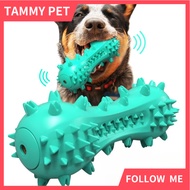 Dog Chew Toothbrush Toys, Squeaky Teeth Cleaning Toy for Aggressive Chewers Large Breed Indestructib