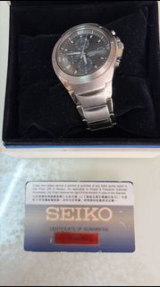 Seiko Chronograph 100M Watch