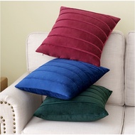 Cushion Cover 45x45cm Sofa Pillow Case Black Green 50x50  30x50cm Velvet Soft Sofa Pillow Cover Vert