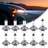 April New⚡ 10PCS H7 55W 12V halogen headlight bulb super warm yellow light bulb headlight