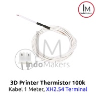 3D Printer Thermistor 100k XH2.54 Connector 1 meter