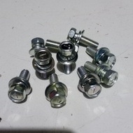 Double bolt Ring m8x25 key 12 logo no. 7 price per 1 piece bolt and nut