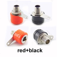 1pair Red and Black Binding Post Female Socket Jack Banana Plug Connector 4MM Banana socket Terminal