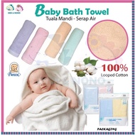 Tuala mandi bayi Pureen Baby Bath Towel - Assorted Colours (T 01)