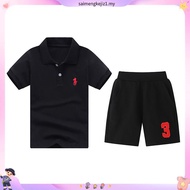 【🇲🇾Ready Stock】RL Cotton  & Shorts Set Baby Toddler Boy Kids Clothing Baju Bayi Budak Lelaki