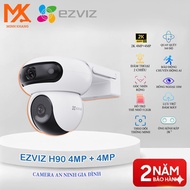 [GENUINE EZVIZ]EZVIZ H90 Dual Scanning Wi-Fi Camera – Close-up Panoramic Dual Lens, Super Cool Image
