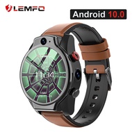 LEMFO LEM14 Smart Watch 4G 5ATM Waterproof Android 10 Helio P22 Chip 4G 64GB LTE 4G SIM 1100mAh Face