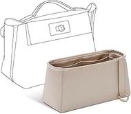 FANJI Project Tote Bag Organizer Insert for HERMES 2424Mini Handbag, Custom Fit Inside Premium Champ