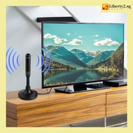 [Liberty2.sg] Portable TV Antenna 300cm Coax Cable HDTV Antenna DVB-T DVB-T2 DAB Plug and Play