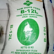 Pakan Ayam Buras / Penampungan B12L Full 1 karung 50 kg