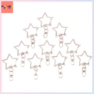 Five-star Clip Star Buckle Five Pointed Star Key Metal DIY Five Pointed Star Buckle