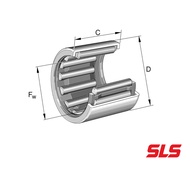INA HK 1412-AS1-B Drawn Cup Needle Roller Bearing ,open ends