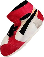 High Top Sneaker Slippers Unisex One-Size Ultra Comfy and Cozy House Fluffy Jordan Like Slippers for