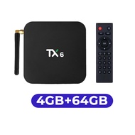 NEW TX6 TVBOX 4GB 64GB Android 9 6K H6 Support WiFi 4K HDR+ Android BOX H.265  Media Player IPTV Malaysia MY-box