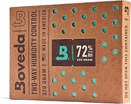 Boveda for Cigars/Tobacco | 72% RH 2-Way Humidity Control | Size 320 for Use with Up to 100 Cigars |