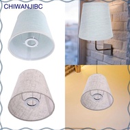 [chiwanjibc] E14 Socket Drum Lamp Shade Standing Lamp Light Cover Modern Floor Lamp Cover for Farmho
