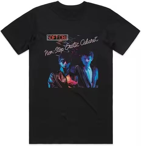 Hot Soft Cell Band The Singles Black T Shirt Size S-5XL