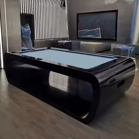 2024 Custom Professional Home Outdoor American Modern Pool Table Solid Wood Billiard 7/8ft 9ft Pool 