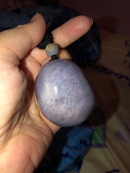 珊瑚玉紫冰手把件