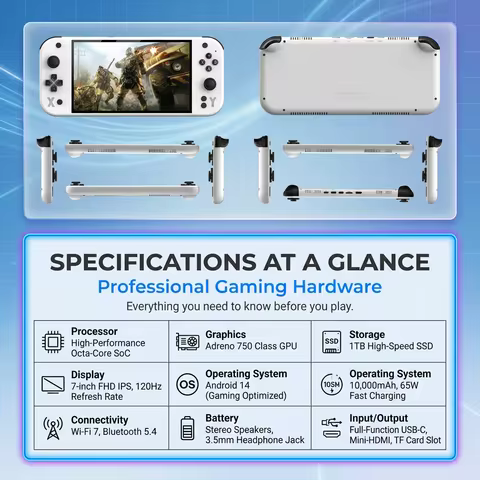 G90 Large Screen Handheld Game Console Portable Arcade High Definition Nostalgic Retro TV Home Handh