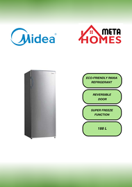 Midea 188L Upright Freezer MD-MUF-208SD