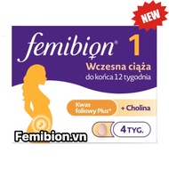 (New Model) Femibion Number 1 For The First 12 Weeks Of Pregnancy