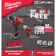 Milwaukee M12 FUEL™️ Percussion Drill Combo Set