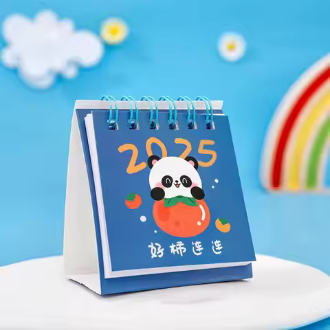 Creative Fruit 2025 Calendar Mini Cute Fruit Text Calendar Agenda Organizer Schedule Planner Mini De