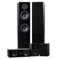 Fluance Elite High Definition Surround Sound Home Theater 5.0 Channel Speaker System including Floor