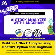AI Trading Video Course - Build an AI Stock Analyzer using ChatGPT, Python and LangChain | Learn Ai 