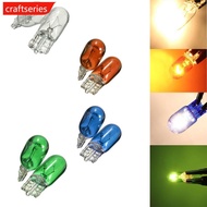 CRAFTSERIES 2Pcs T10 Wedge Halogen W5W 501 194 LED Interior Light Bulbs Car Auto Truck F3S9