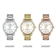 Coach Women's Delancey Rose Gold tone Bracelet Watch 14502497 14502496 14502495 36mm