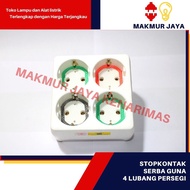 4-hole Square Socket/4-hole Loyal Square Socket/4-hole socket