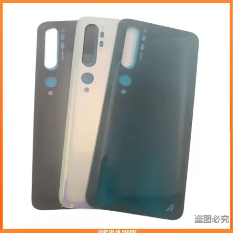For Xiaomi Mi Note 10 / Mi Note 10 Pro Battery Back Cover 3D Glass Panel Rear Door Mi CC9 Pro Note10