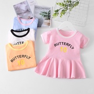 Butterfly10 พร้อมส่งในไทย ชุดเด็กเสื้อผ้าเด็กผู้หญิง กระโปรงเด็ก