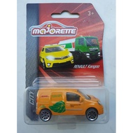 Majorete Majorette Renault Kangoo DHL Renault yellow car DHL package