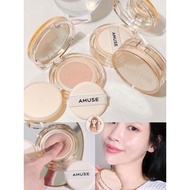 Ready EXP 2026 AMUSE Dew Jelly Vegan Cushion SPF38 PA+++15g Full Size | Dewy MATTE CUSHION KOREA