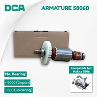 MESIN DCA Armature 5806B DCA Dynamo Armature circular saw machine 7inch 5806B with Bearing