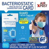 60 Days Protection Virus Block Out Disinfectant Card AirXpest