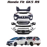 Honda jazz GK 2014 2015 2016 convert GK5 RS Bodykit body kit front side rear bumper skirt lip diffus