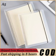 Binder Notebook Refillable A5 Notebook Replaceable Metal Ring Notebook Folder Binder