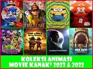 [Pendrive 32GB] Koleksi Cerita Kartun Movie Animasi Panjang Kanak² 2023 & 2022