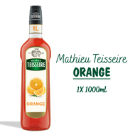 Mathieu Teisseire Orange Syrup 1000ml | Mathieu Teisseire น้ำเชื่อมกลิ่นส้ม 1000มล.