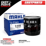 Mahle Oil Filter OC638A (C-526) ISUZU ELF 450, 4HF1 NQR 4HG1, 4HF1-T, 4HK1-T