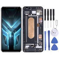 SHU Line หน้าจอ LCD OLED ดั้งเดิมสำหรับ ASUS ROG Phone 3 ZS661KS I003DD Digitizer Assembly แบบเต็มพร