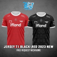 JERSEY T1 ESPORTS 2023 NEW (free custom nickname)