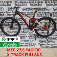 Termurah Sepeda Gunung Mtb 27.5 Pacific New X-Track Al 6061 Limited