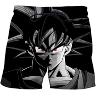 Shorts Cartoon Source Black Dragon Ball Anime Summer Sports Beach Pants Children's Clothing Printing