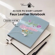 Personalized Premium A5 Faux PU Leather Notebook Set With Pen & Box A5 Notebook